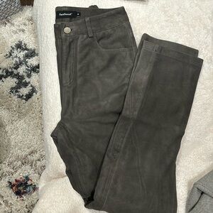 Free people ×Deadwood Sustain Phoenix Suede Pants